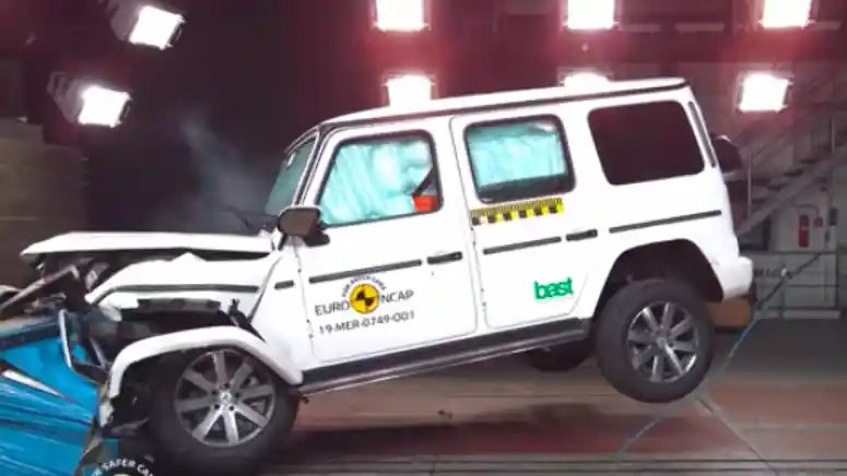 Crash Test - VIDEO: Crash Test Mercedes-Benz G-Class 2019 (Euro NCAP)