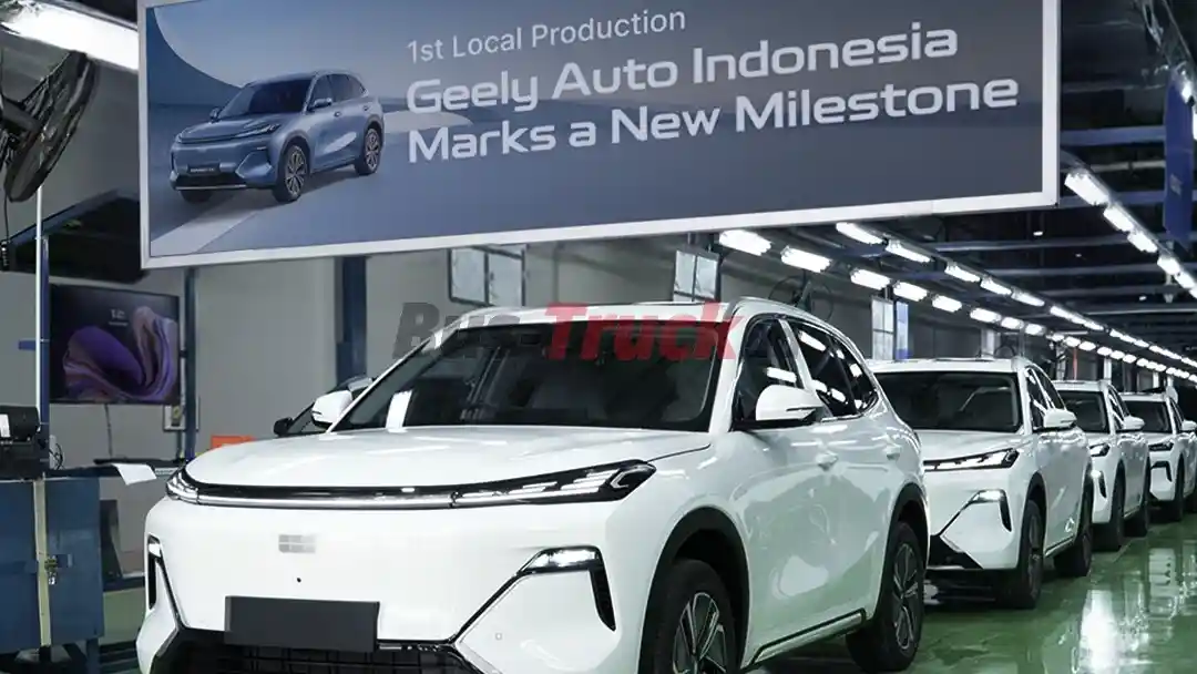 Berita - Geely Cetak Tiga Model Sekaligus Di Purwakarta, Apa Saja?