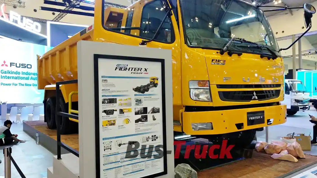 Foto - Mitsubishi Fuso Fighter-X Hadir Dengan Versi Minor Change