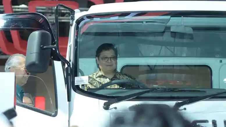 Foto - GIICOMVEC : Pameran Kendaraan Komersial Pertama GAIKINDO Resmi Dibuka