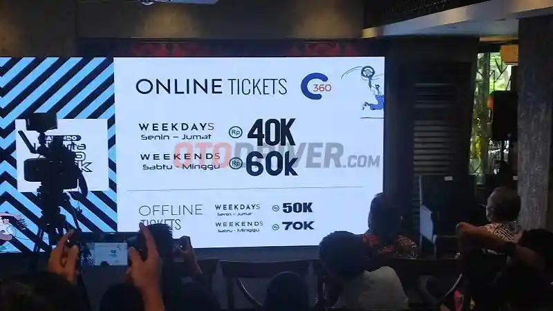 Foto - Catat Jadwal dan Harga Tiket Masuk GJAW 2023