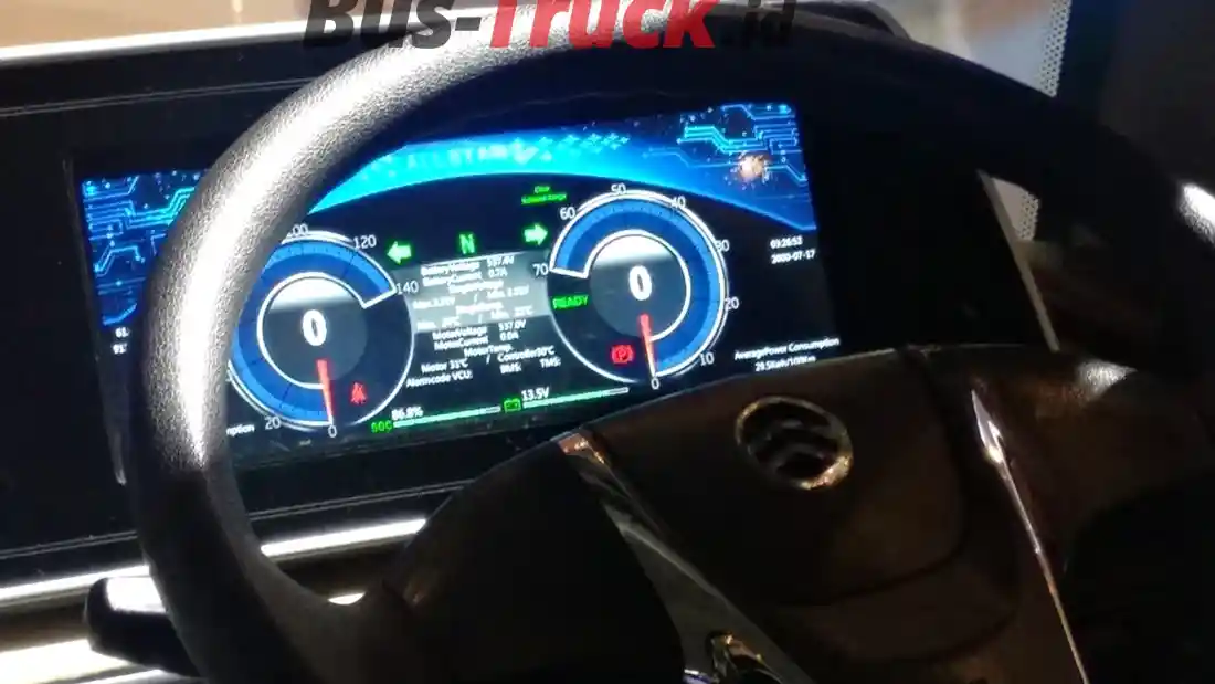 Foto - Bus Merek Cina Laku 241,7 Ribu Unit Semester Satu 2024