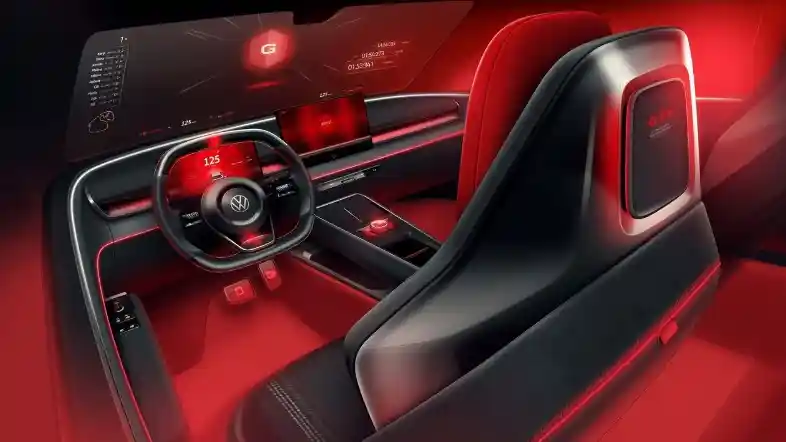 Foto - Seperti Ini Terkaan Wujud VW Golf GTI Bertenaga Listrik