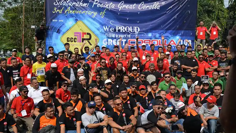 Foto - Komunitas Toyota Great Corolla Rayakan Hari Jadi Ketiga Dengan Bakti Sosial