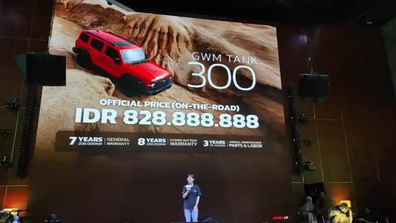 Berita - Tantang Fortuner, GWM Indonesia Umumkan Harga Resmi Tank 300 HEV
