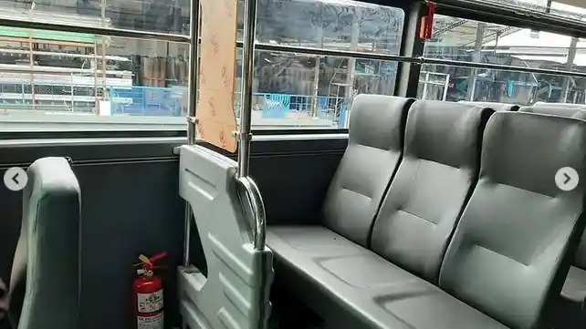 Foto - Bus Non-AC Masih Eksis! Ini Garapan Terbaru Karoseri Tentrem