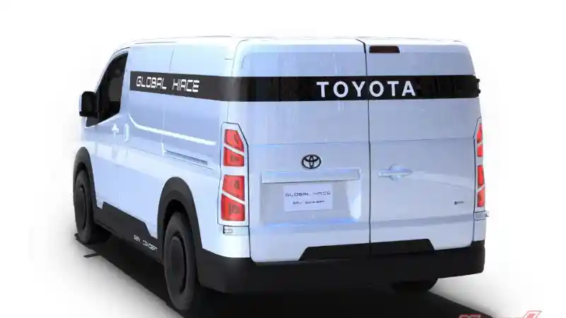 Foto - Toyota Bakal Pajang Hiace Listrik DI Japan Mobilty Show 2023 Mendatang?