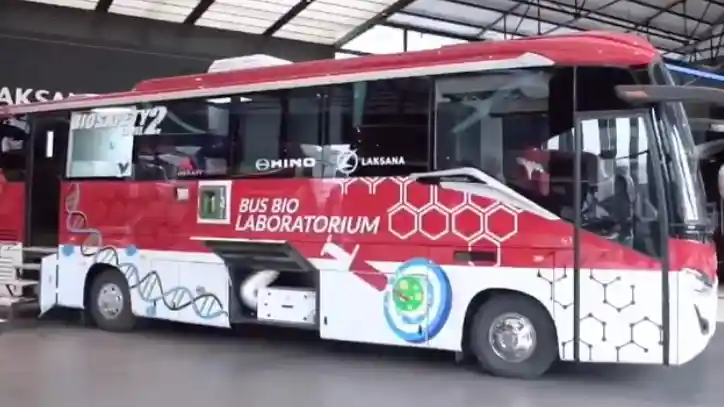 Foto - Virus Corona Hasilkan Kreasi Bio Lab Bus Level 2