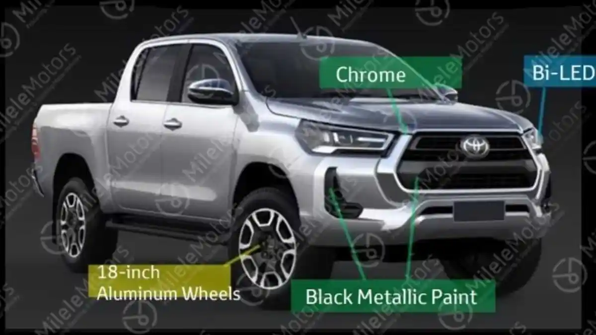 Pikap - Penasaran Dengan Tampang Facelift Toyota Hilux? Mirip Dengan Tacoma