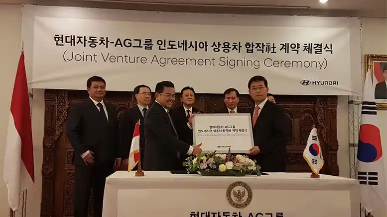 Berita - HOKI : Tanda Tangani Kesepakatan Kerjasama dengan Hyundai Motor Company