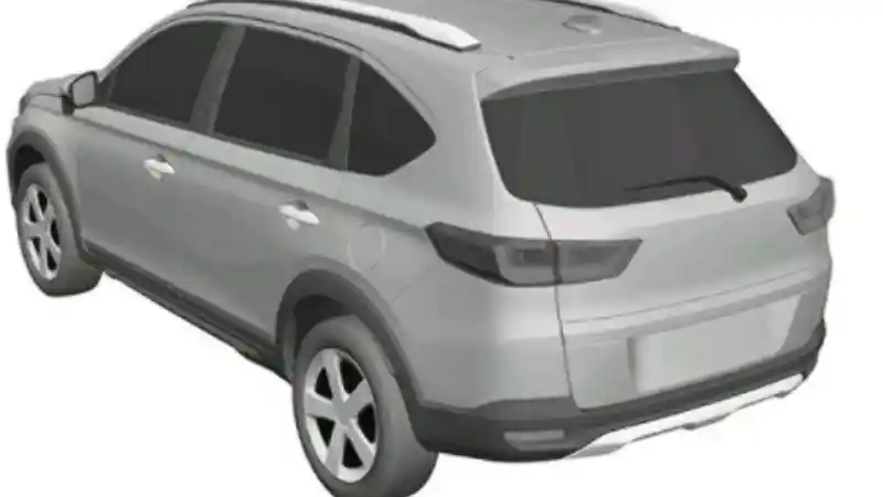 Foto - Gambar Paten BR-V Generasi Terbaru Terkuak! Fix Persis N7X Concept