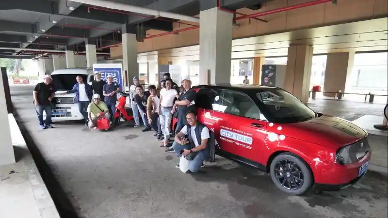 Foto - Mempertemukan Masa Lalu dan Masa Depan Pada Honda e:Technology City Tour