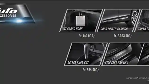 Foto - Ini Daftar Harga Aksesoris Resmi Honda City Facelift 2017, Plus Diskonnya