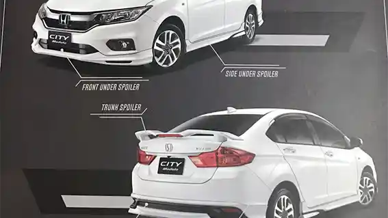 Daftar Harga - Ini Daftar Harga Aksesoris Resmi Honda City Facelift 2017, Plus Diskonnya