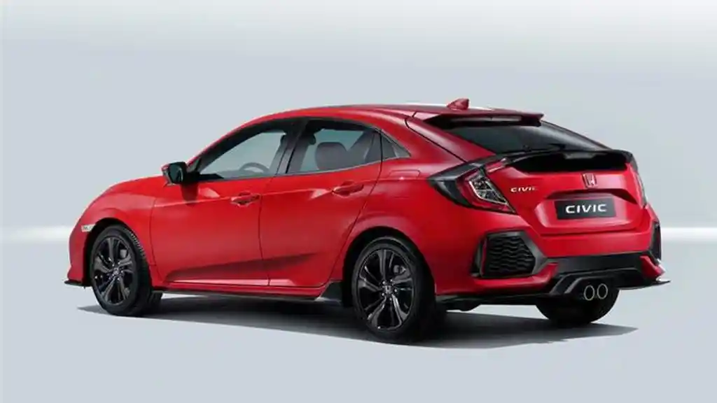 Foto - Ini Tampilan Resmi Honda Civic Turbo Hatchback Jelang Peluncuran 