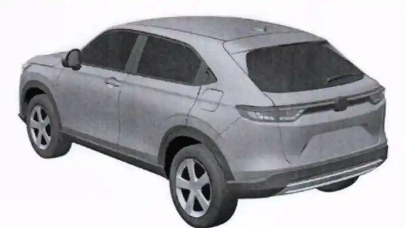 Foto - Gambar Paten Honda HR-V Generasi Terbaru Terungkap!