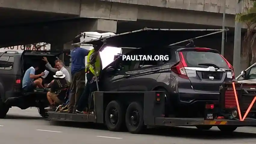 Berita - SPY SHOT: Honda Jazz Facelift 2017 Di Malaysia