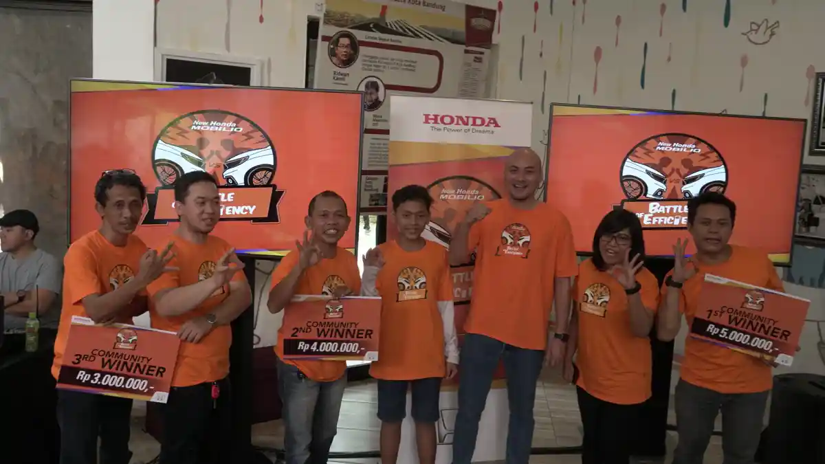 Foto - Honda Kembali Adakan Adu Irit BBM Mobilio, Ini Hasilnya