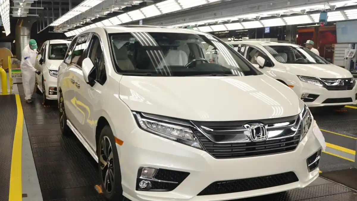 Foto - Honda Mulai Produksi Odyssey Generasi Terbaru Di AS