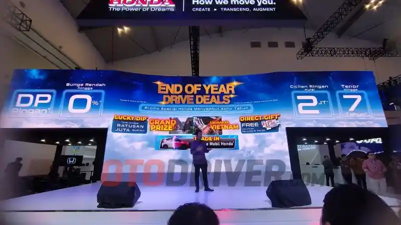 Foto - Honda Tawarkan Bunga 0 persen Hingga Grand Prize Trip Ke Vietnam Untuk Penjualan Selama GJAW 2024