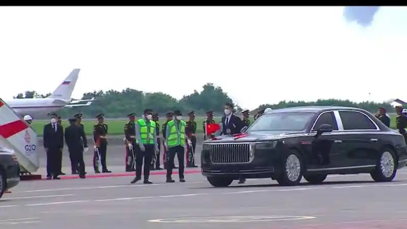 Foto - Xing Jinping Bawa Limousine Terbarunya Hongqi N701 di KTT G20. Ini Spesifikasinya