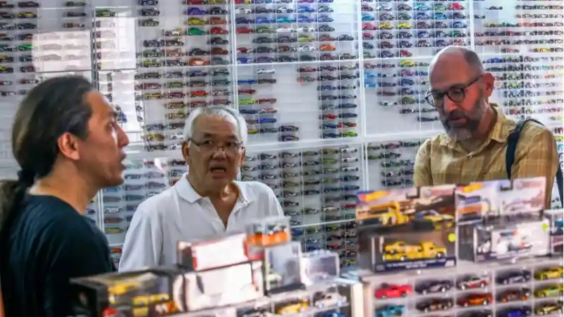 Foto - Koleksi Hotwheels Pria ini Bernilai RP 1 Miliar Lebih