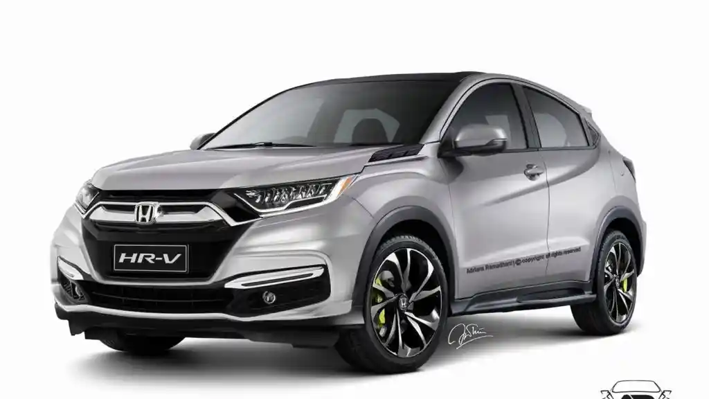 Foto - Inilah Reka Wujud Honda HR-V Facelift 2018