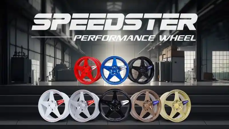 Foto - HSR Luncurkan Speedster, Pelek Khusus Mobil Berukuran Kecil