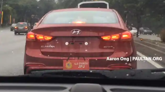 Foto - SPY SHOT: Hyundai Elantra 2017 Di Malaysia