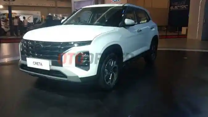 Foto - Hyundai Creta Buka Selubung Di GIIAS 2021, Langsung Jadi Rival Honda HR-V.