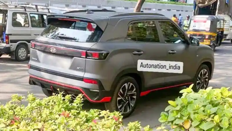 Foto - SPY SHOT: Hyundai Creta N Line Di India