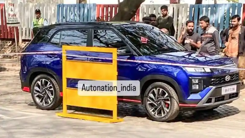 Berita - SPY SHOT: Hyundai Creta N Line Di India