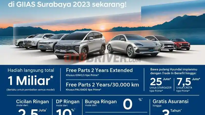 Foto - 5 Promo Menarik Pembelian Hyundai di GIIAS Surabaya 2023