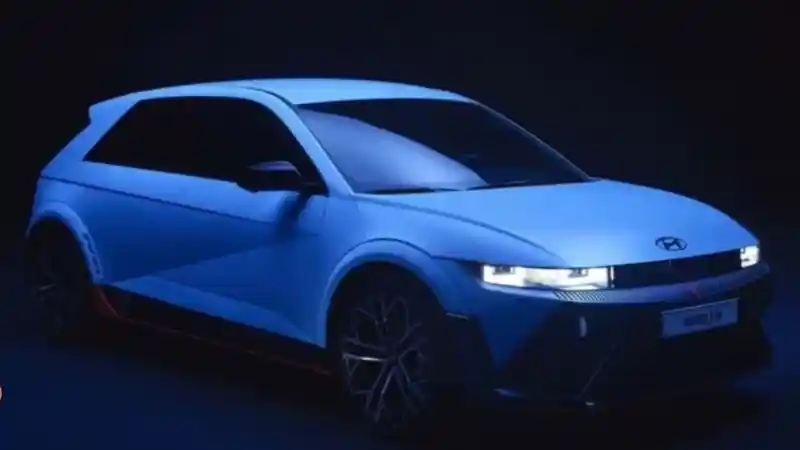 Foto - Belum Resmi Meluncur, Desain Hyundai Ioniq 5 N Bocor