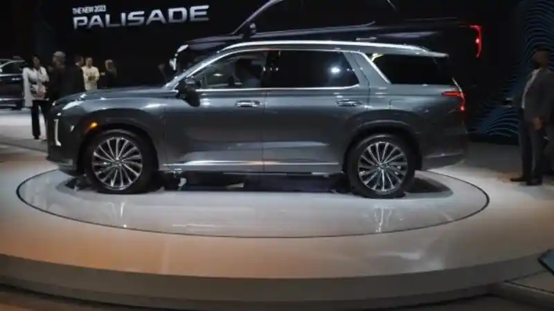 Foto - Detik-Detik Peluncuran Hyundai New Palisade