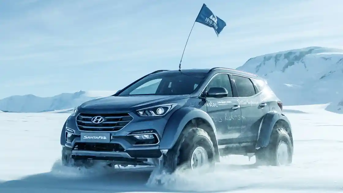 Berita - Hyundai Jadikan Santa-Fe Beringas di Medan Off-Road