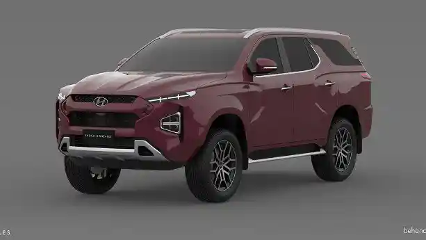 Foto - Hyundai Tarracan, Mobil Imajiner Penakluk Fortuner dan Pajero Sport