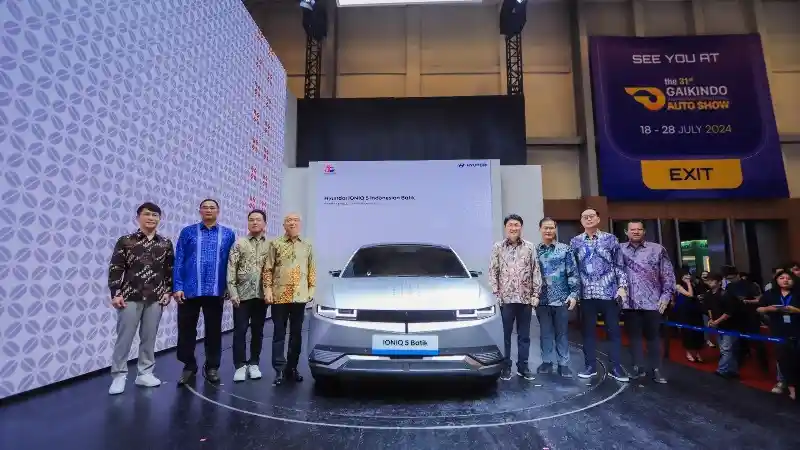 Foto - Ini Dia Hyundai Ioniq 5 Versi Batik Indonesia