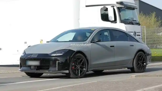 Berita - Hyundai Ioniq 6 N 2025 Mirip Porsche 911 GT3 Sedang Diuji Coba, Berikut Bocorannya