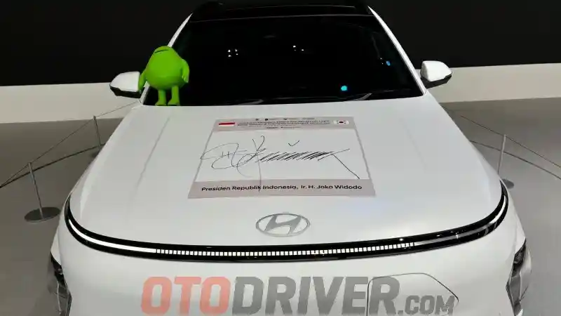 Foto - Hyundai Andalkan Penjualan Kona EV di GIIAS 2024