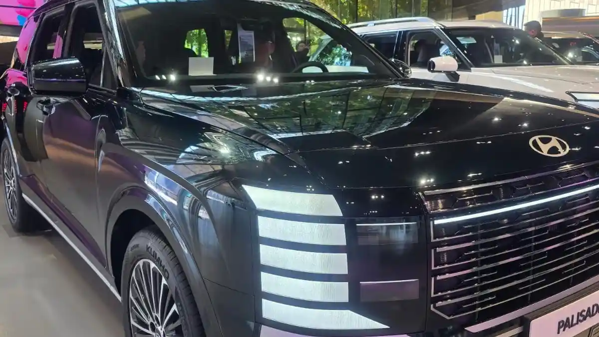 Foto - Detik-Detik Hyundai Palisade Meluncur Di Indonesia, Banyak Ubahannya