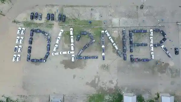 Foto - Komunitas Toyota Fortuner Sambangi Lokasi Asian Games 2018 di Kota Pempek