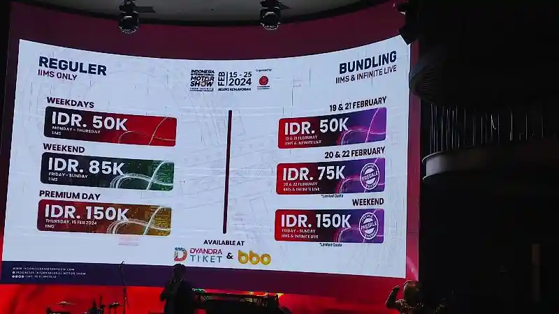 Foto - Ketahui Shuttle Gratis Ke IIMS 2024 dan Harga Tiket Masuk Pameran