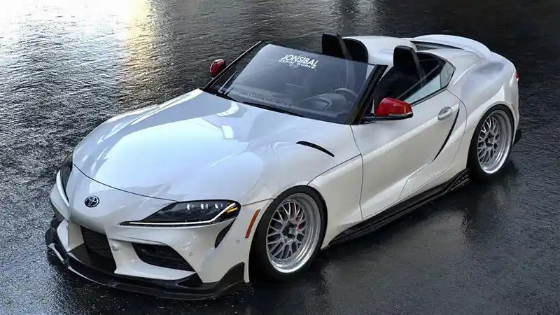 Berita - Begini Jadinya Jika Toyota Supra Beratap Terbuka!