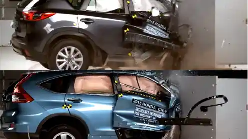 Crash Test - VIDEO: Crash Test Honda CR-V Dan Mazda CX-5. Mana Lebih Baik?