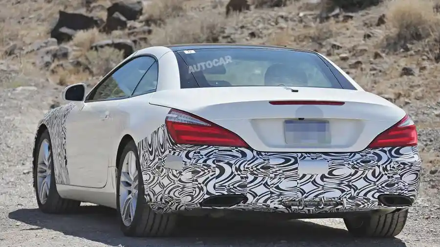 Foto - Spy Shot : Mercedez-Benz SL Class 2016 Sekarang 9-Speed