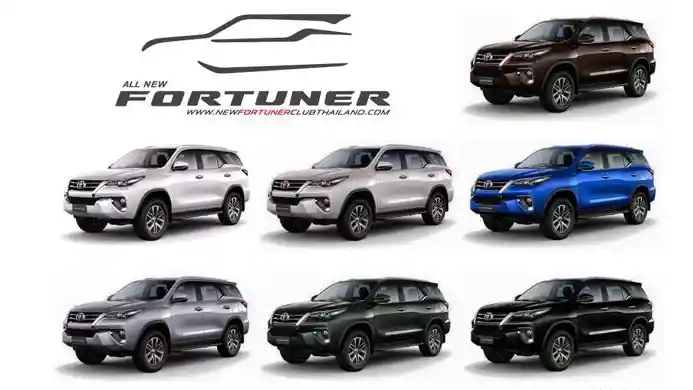 Foto - All New Fortuner Pakai Lampu LED, Tersedia Dalam 6 Warna