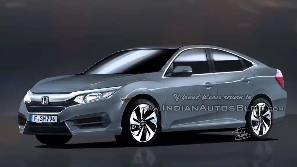 Foto - Spy Shot : Honda Civic 2016 Mendapat Mesin 1.500 CC VTEC Turbo