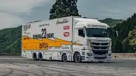 Truk - Modifikasi Truk Mitsubishi Fuso Ala Liberty Walk