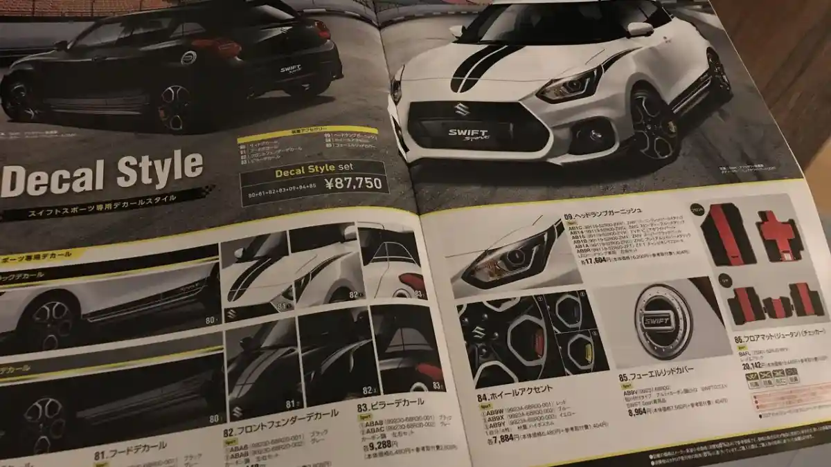 Foto - Suzuki Swift Sport Makin Sporty Dengan Aksesoris Keren, Ini Bocorannya